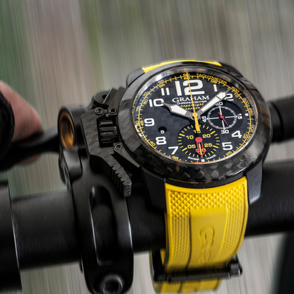 Graham CHRONOFIGHTER SUPERLIGHT CARBON (YELLOW) 2CCBK.B15A