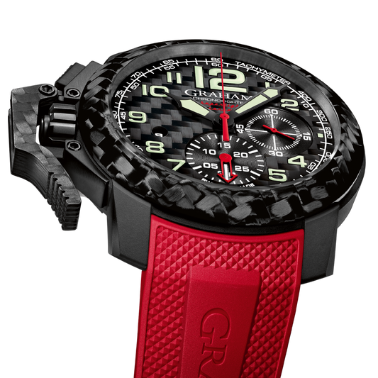 Graham CHRONOFIGHTER SUPERLIGHT CARBON (RED) 2CCBK.B11A