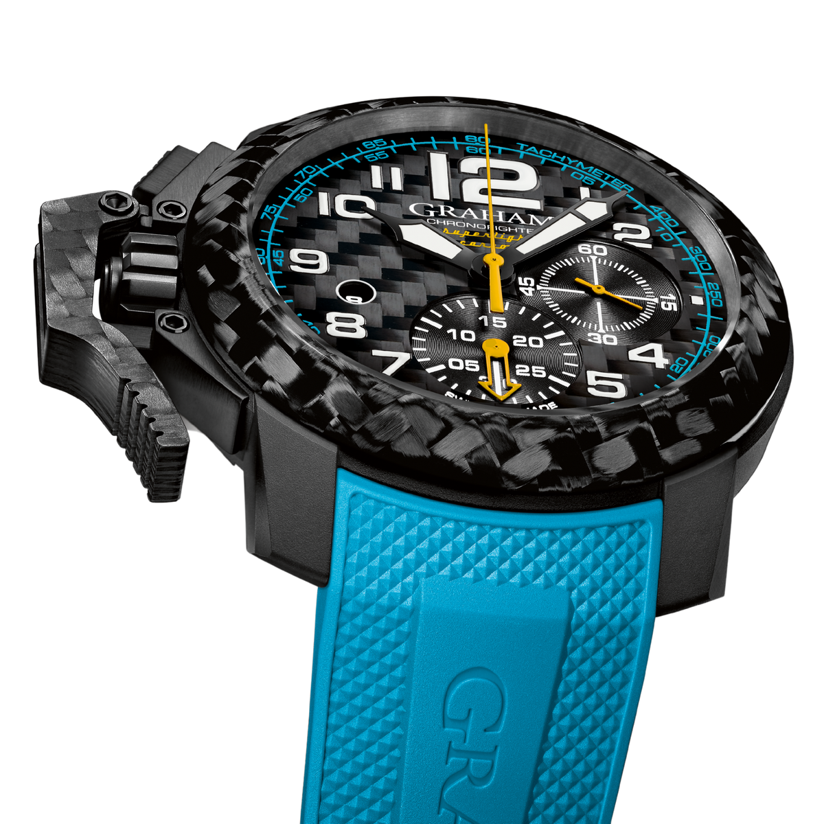 Graham CHRONOFIGHTER SUPERLIGHT CARBON (BLUE) 2CCBK.B30A