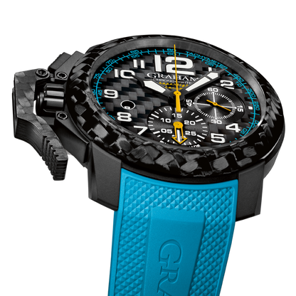 Graham CHRONOFIGHTER SUPERLIGHT CARBON (BLUE) 2CCBK.B30A