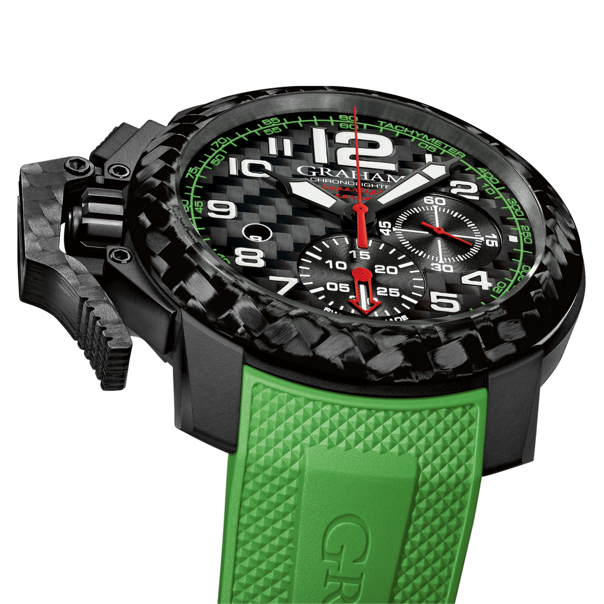 Graham CHRONOFIGHTER SUPERLIGHT CARBON (GREEN) 2CCBK.G06A
