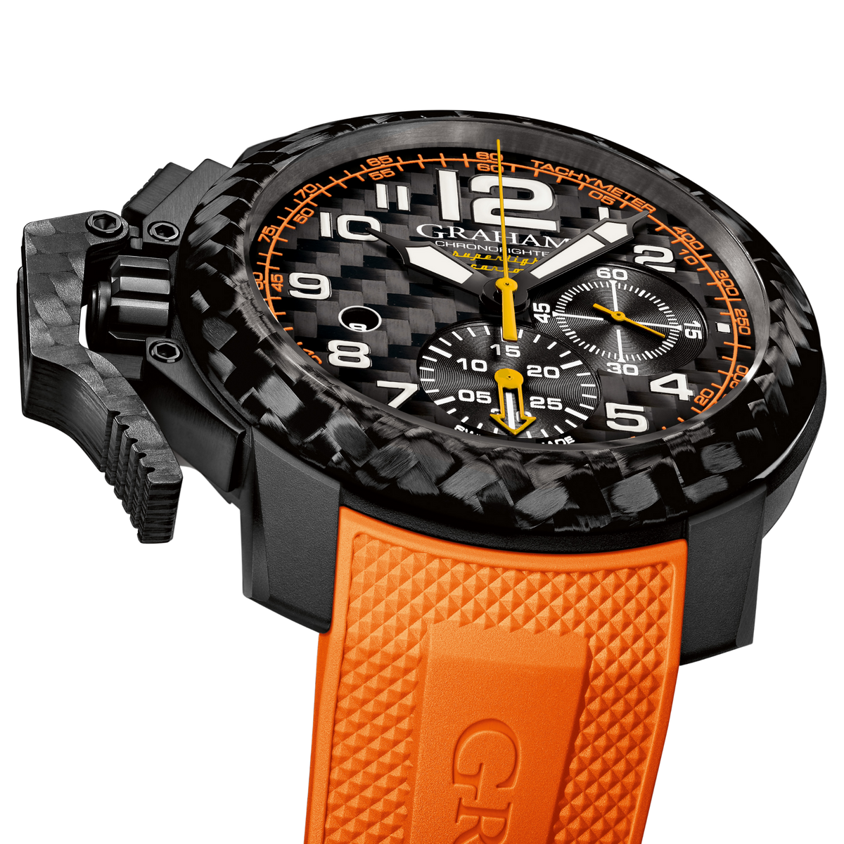 Graham CHRONOFIGHTER SUPERLIGHT CARBON (ORANGE) 2CCBK.O01A