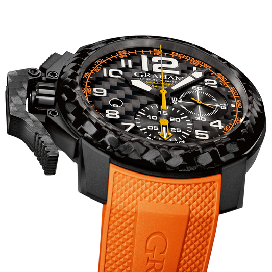 Graham CHRONOFIGHTER SUPERLIGHT CARBON (ORANGE) 2CCBK.O01A