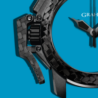 Graham CHRONOFIGHTER SUPERLIGHT CARBON (BLUE) 2CCBK.B30A