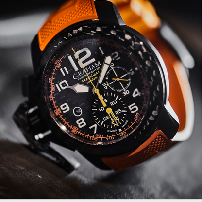 Graham CHRONOFIGHTER SUPERLIGHT CARBON (ORANGE) 2CCBK.O01A