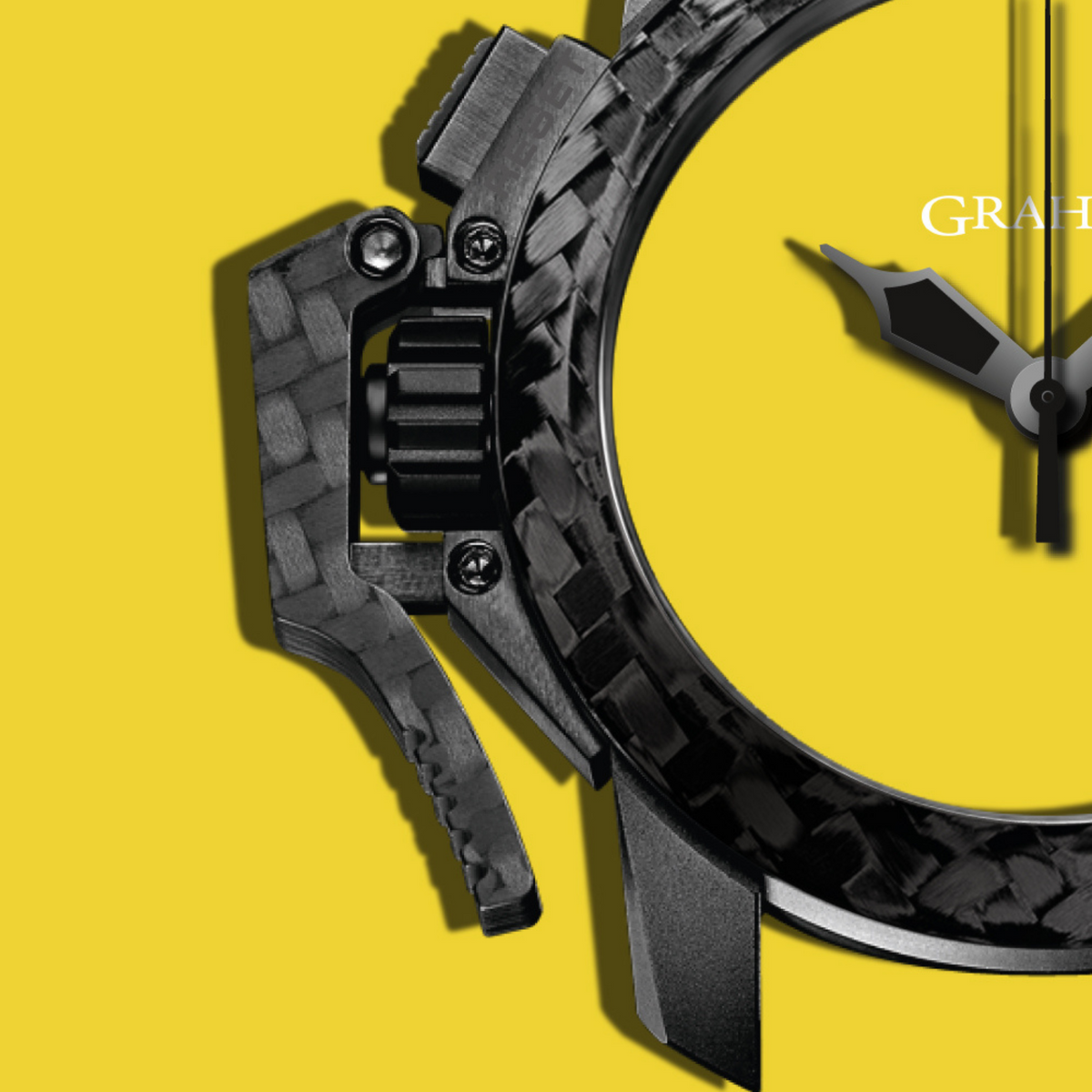 Graham CHRONOFIGHTER SUPERLIGHT CARBON (YELLOW) 2CCBK.B15A