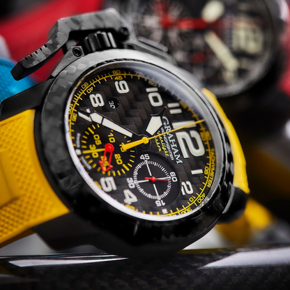 Graham CHRONOFIGHTER SUPERLIGHT CARBON (YELLOW) 2CCBK.B15A