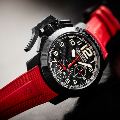 Graham CHRONOFIGHTER SUPERLIGHT CARBON (RED) 2CCBK.B11A