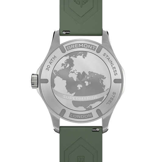 Bremont Watches | Mens | Supermarine Supermarine 300M SM40-ND-SS-GN-R-S