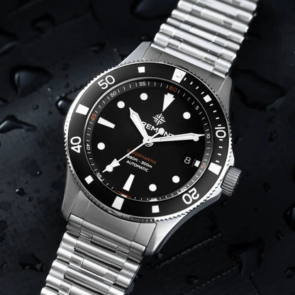 Bremont Watches | Mens | Supermarine Supermarine 300M Date SM40-DT-SS-BK-B