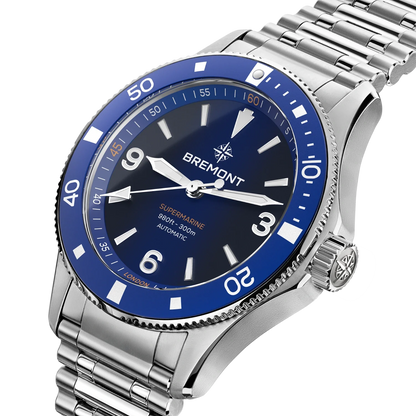 Bremont Watches | Mens | Supermarine Supermarine 300M SM40-ND-SS-BL-B