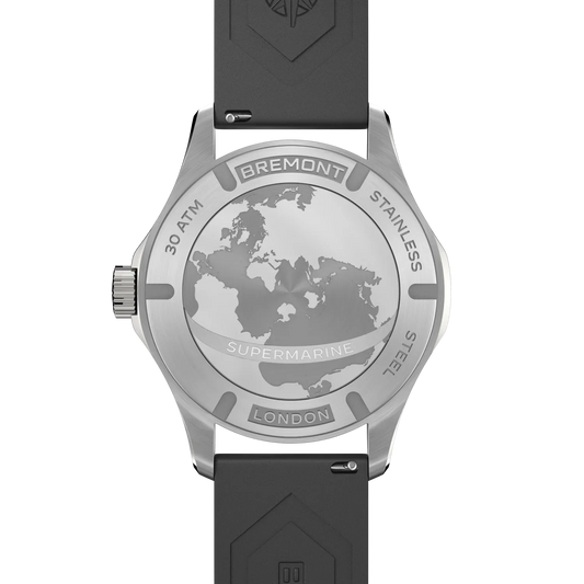 Bremont Watches | Mens | Supermarine Supermarine 300M Date SM40-DT-SS-BK-R-S