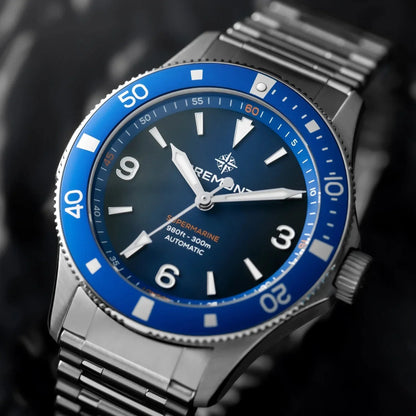 Bremont Watches | Mens | Supermarine Supermarine 300M SM40-ND-SS-BL-B