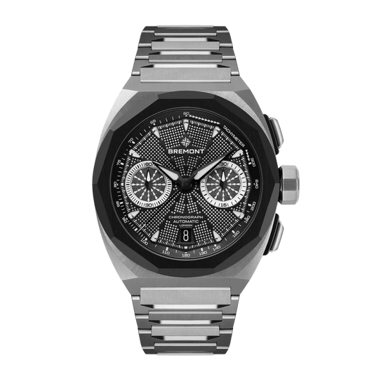 Bremont Watches | Mens | Supernova Supernova 41mm Chronograph Bracelet SN41-CHR-SS-BK-B