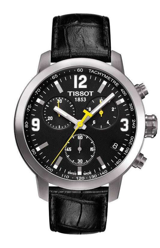 Tissot PRC 200 Chronograph Sport Black Dial T055.417.16.057.00 Men's Watch