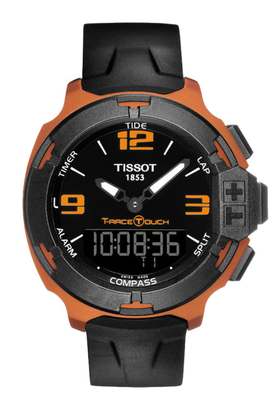 Tissot T-Race Touch Aluminum Quartz Analog Digital Black Dial T081.420.97.057.03 Men's Watch