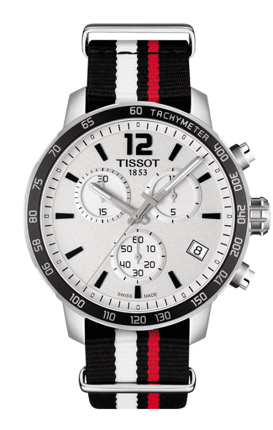 Tissot Quickster Chronograph Nato T095.417.17.037.01 Men's Watch