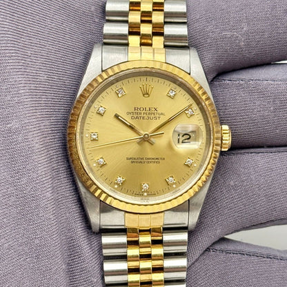 Pre-Owned Rolex Datejust 36mm 16233