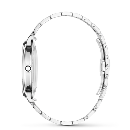Montblanc Tradition Automatic Date 40 mm - Steel - Gray - Montblanc® US MB132433