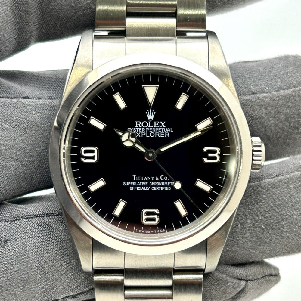 Pre-Owned Rolex Explorer "tiffany & Co " 14270