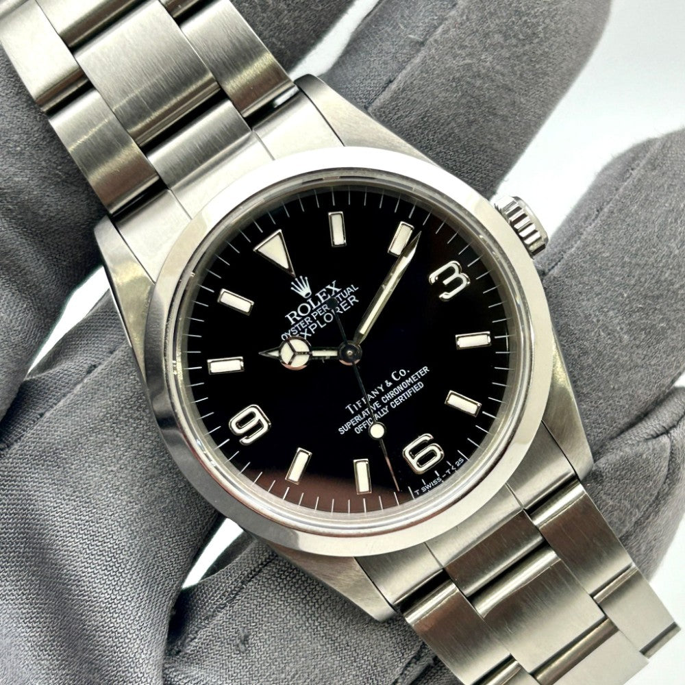 Pre-Owned Rolex Explorer "tiffany & Co " 14270