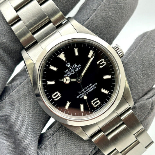Pre-Owned Rolex Explorer "tiffany & Co " 14270