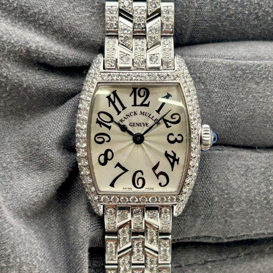 Franck Muller Cintree Curvex 1752 QZ D – White Gold