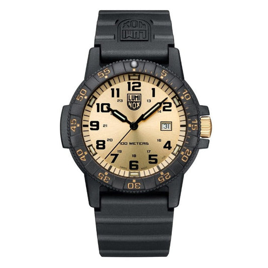 Leatherback SEA Turtle Giant Gold, 44 mm, Outdoor Watch