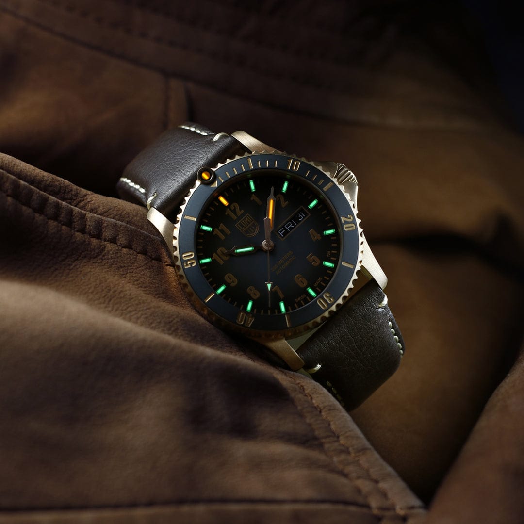 Luminox Watch Automatic Sport Timer, 42mm, Limited Edition Bronze XS.0927