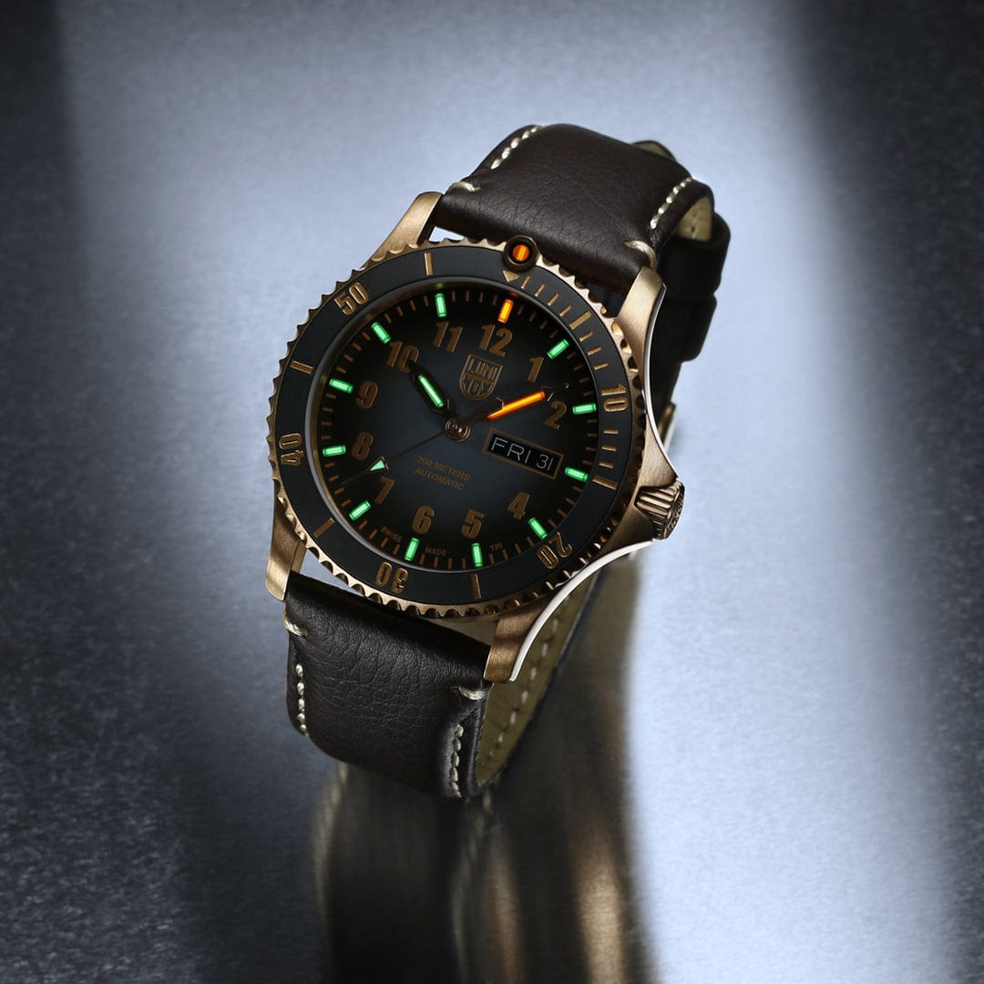 Luminox Watch Automatic Sport Timer, 42mm, Limited Edition Bronze XS.0927