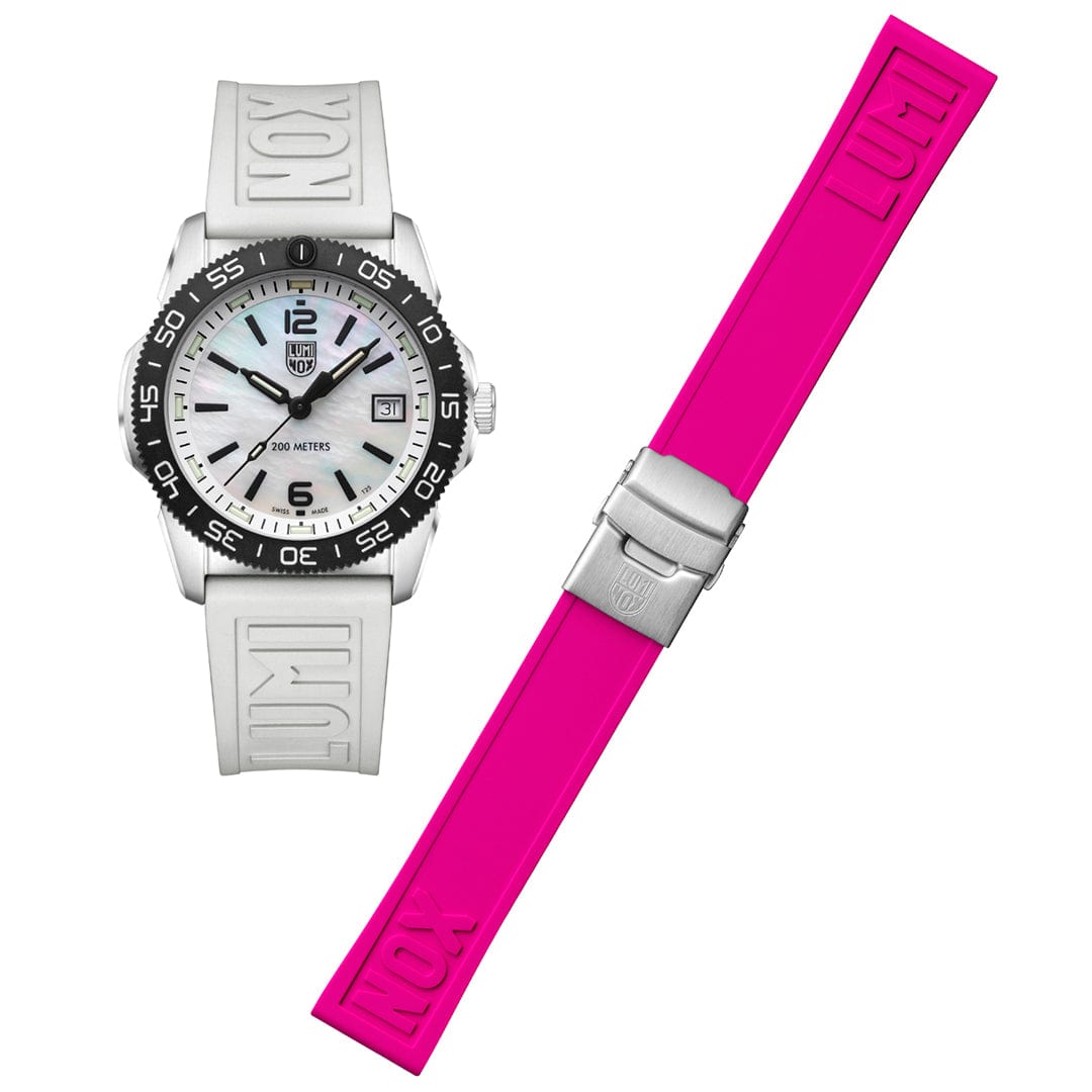 Luminox Pacific Diver Ripple, Mother of Pearl, 39 mm, Dive Watch Set XS.3128M.SET