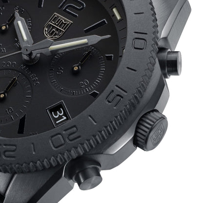 Luminox Pacific Diver Chronograph, 44mm, Diver Watch, Blackout XS.3141.BO.1