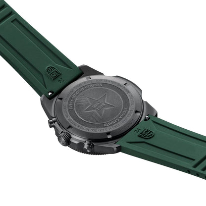Luminox Watch, New Pacific Diver Chronograph, 44mm, Dive Watch, Forest Green XS.3147