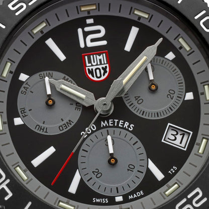 Luminox Watch, New Pacific Diver Chronograph, 44mm, Dive Watch, Graphite Grey XS.3148