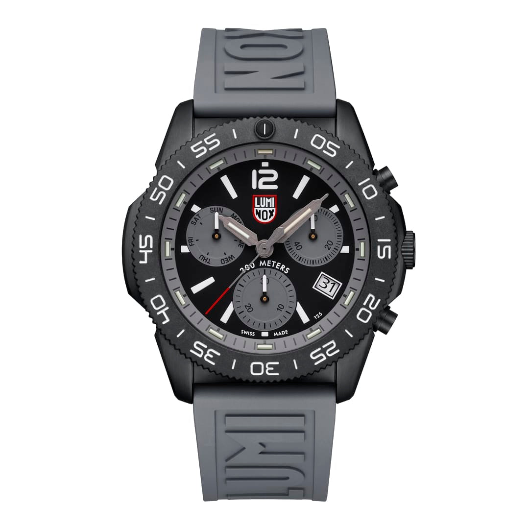 Luminox Watch, New Pacific Diver Chronograph, 44mm, Dive Watch, Graphite Grey XS.3148