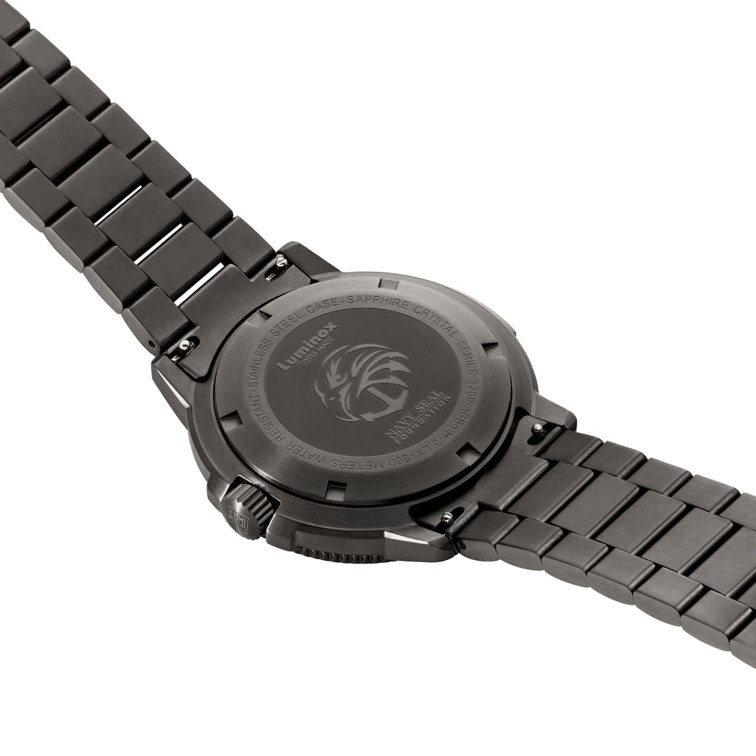 Luminox Watch, New Navy SEAL Foundation 3220, 43 mm, Military Dive Watch XS.3228.NSF