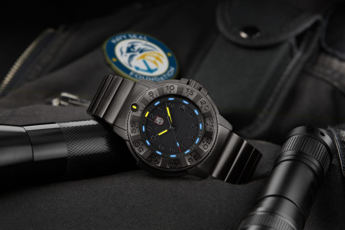 Luminox Watch, New Navy SEAL Foundation 3220, 43 mm, Military Dive Watch XS.3228.NSF
