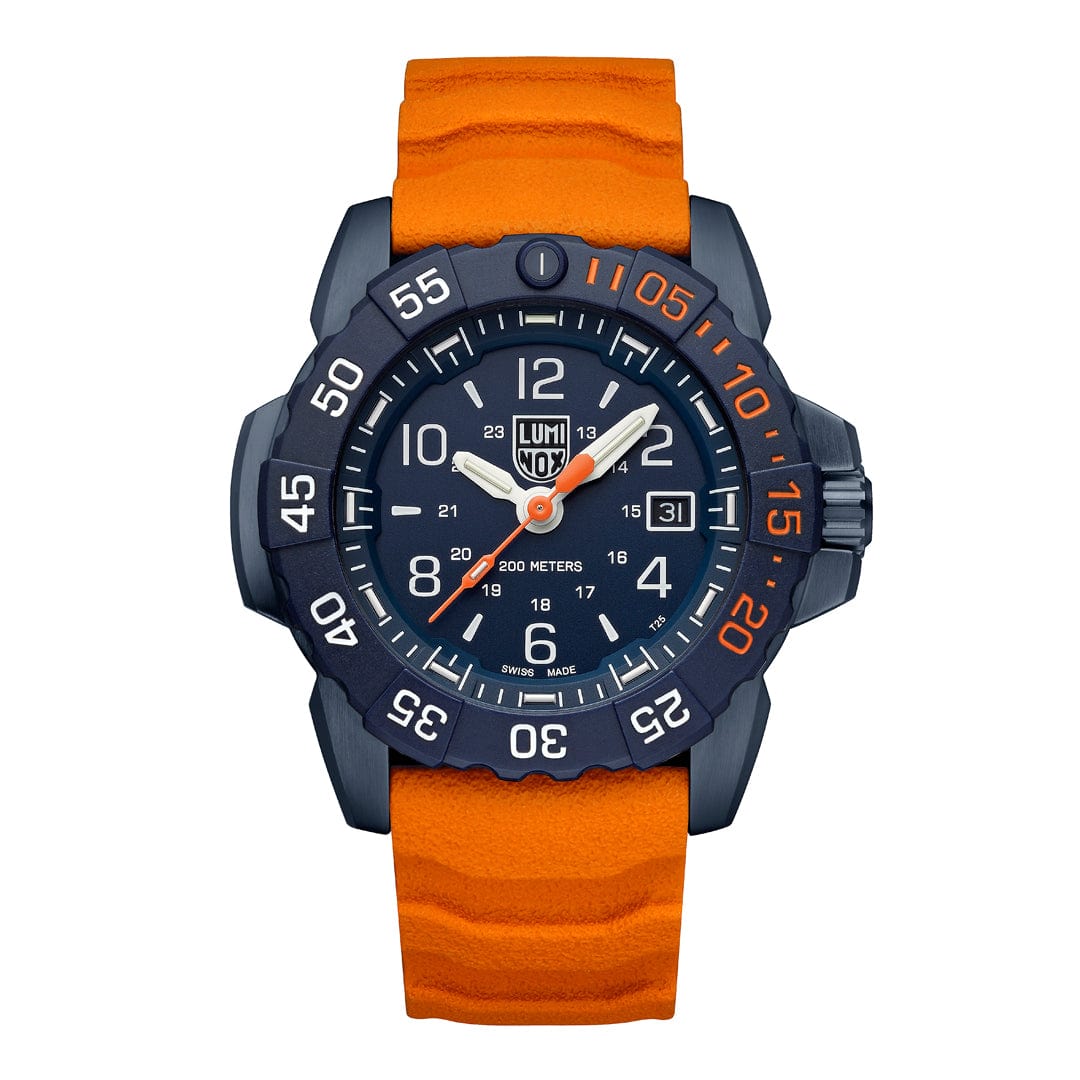 Luminox Navy SEAL Foundation 'Back to the Blue' Set, 45 mm, Military Dive Watch XS.3253.CBNSF.SET