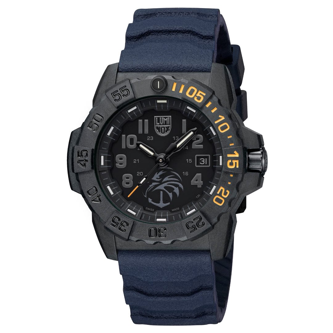 Luminox Watch, New Navy SEAL Foundation 3500, 45 mm, Military Dive Watch, The Guardian, Limited Edition XS.3505.NSF.N