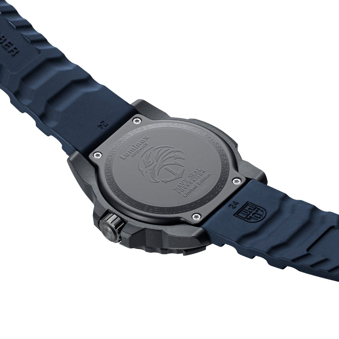 Luminox Watch, New Navy SEAL Foundation 3500, 45 mm, Military Dive Watch, The Guardian, Limited Edition XS.3505.NSF.N