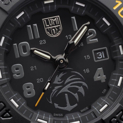 Luminox Watch, New Navy SEAL Foundation 3500, 45 mm, Military Dive Watch, The Guardian, Limited Edition XS.3505.NSF.N