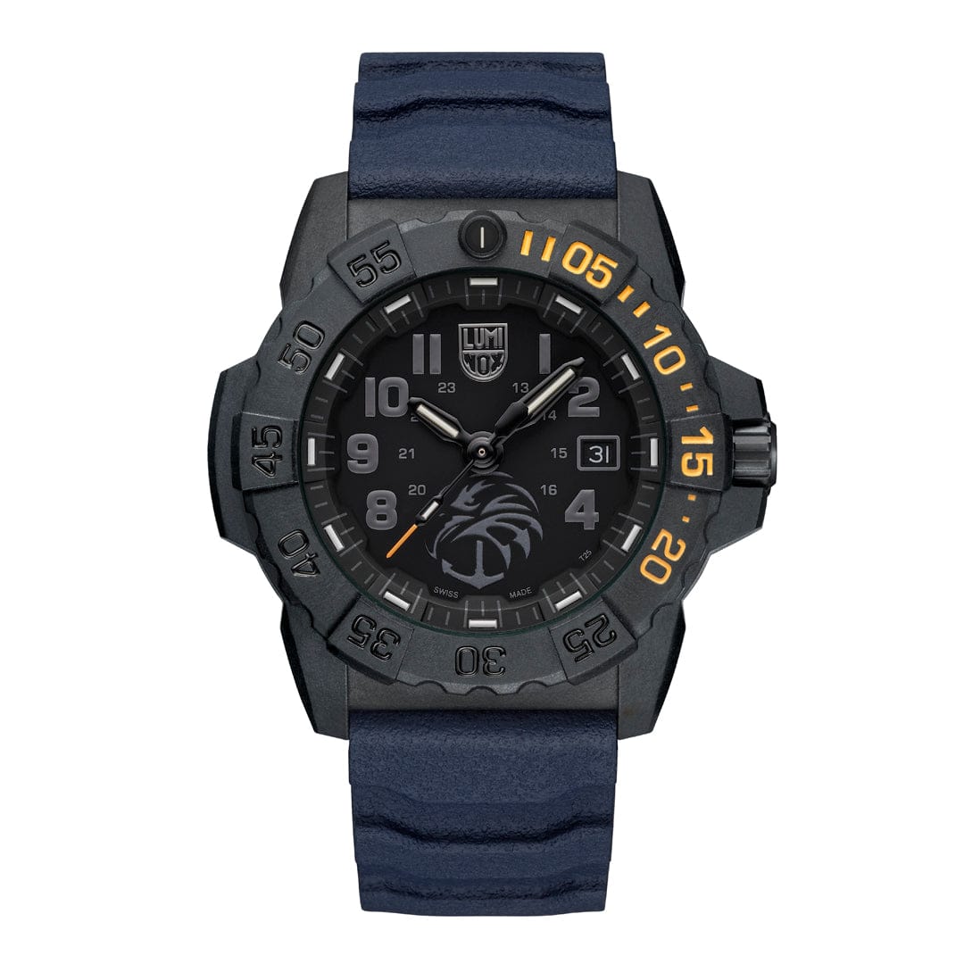 Luminox Watch, New Navy SEAL Foundation 3500, 45 mm, Military Dive Watch, The Guardian, Limited Edition XS.3505.NSF.N
