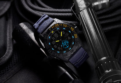 Luminox Watch, New Navy SEAL Foundation 3500, 45 mm, Military Dive Watch, The Guardian, Limited Edition XS.3505.NSF.N