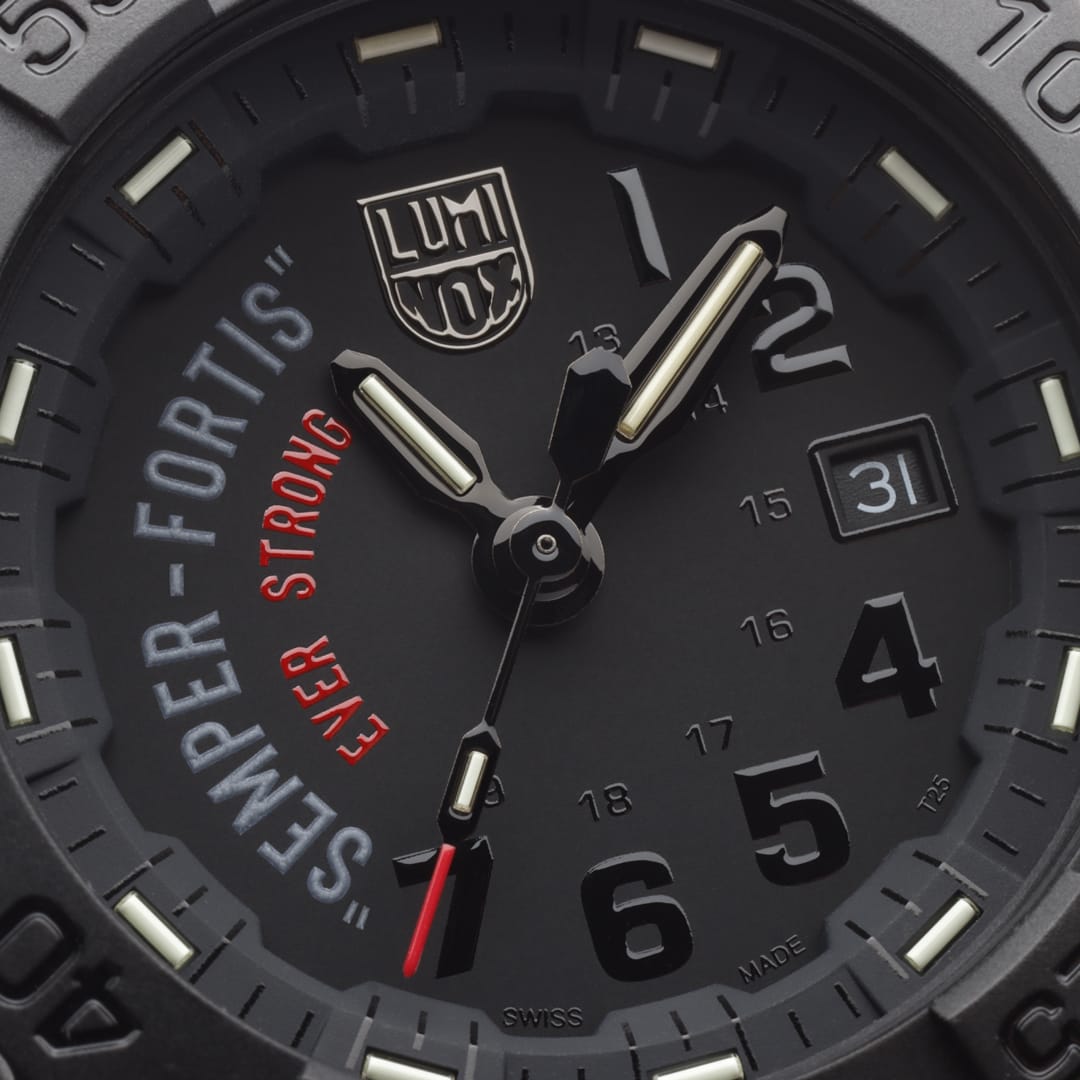 Luminox Watch, New Navy SEAL 3500, 45mm, Military Dive Watch, Semper Fortis XS.3515.N