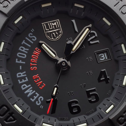 Luminox Watch, New Navy SEAL 3500, 45mm, Military Dive Watch, Semper Fortis XS.3515.N