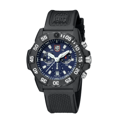Luminox Watch, Outlet Navy SEAL Chronograph, 45mm, Military Dive Watch, Blue XS.3583