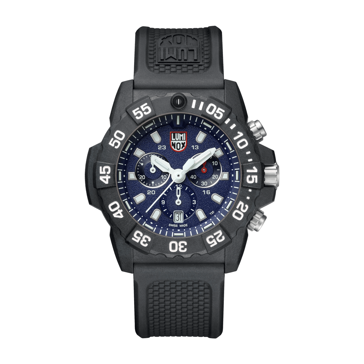 Luminox Watch, Outlet Navy SEAL Chronograph, 45mm, Military Dive Watch, Blue XS.3583
