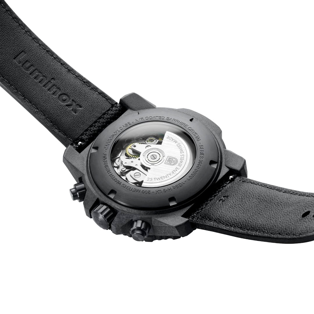 Luminox Watch, New Master Carbon SEAL Chronograph Automatic, 45 mm, Military Dive Watch XS.3881