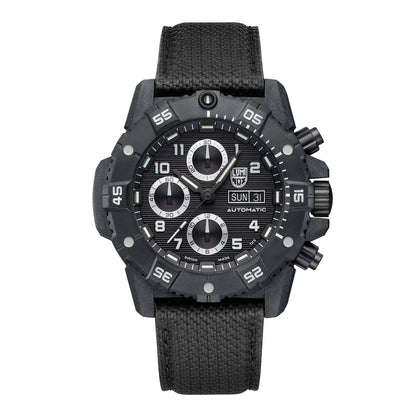 Luminox Watch, New Master Carbon SEAL Chronograph Automatic, 45 mm, Military Dive Watch XS.3881