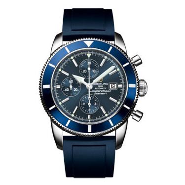 Breitling Superocean Heritage Chronographe Rubber Strap A1332016/C758-diver-pro-ii-blue-folding